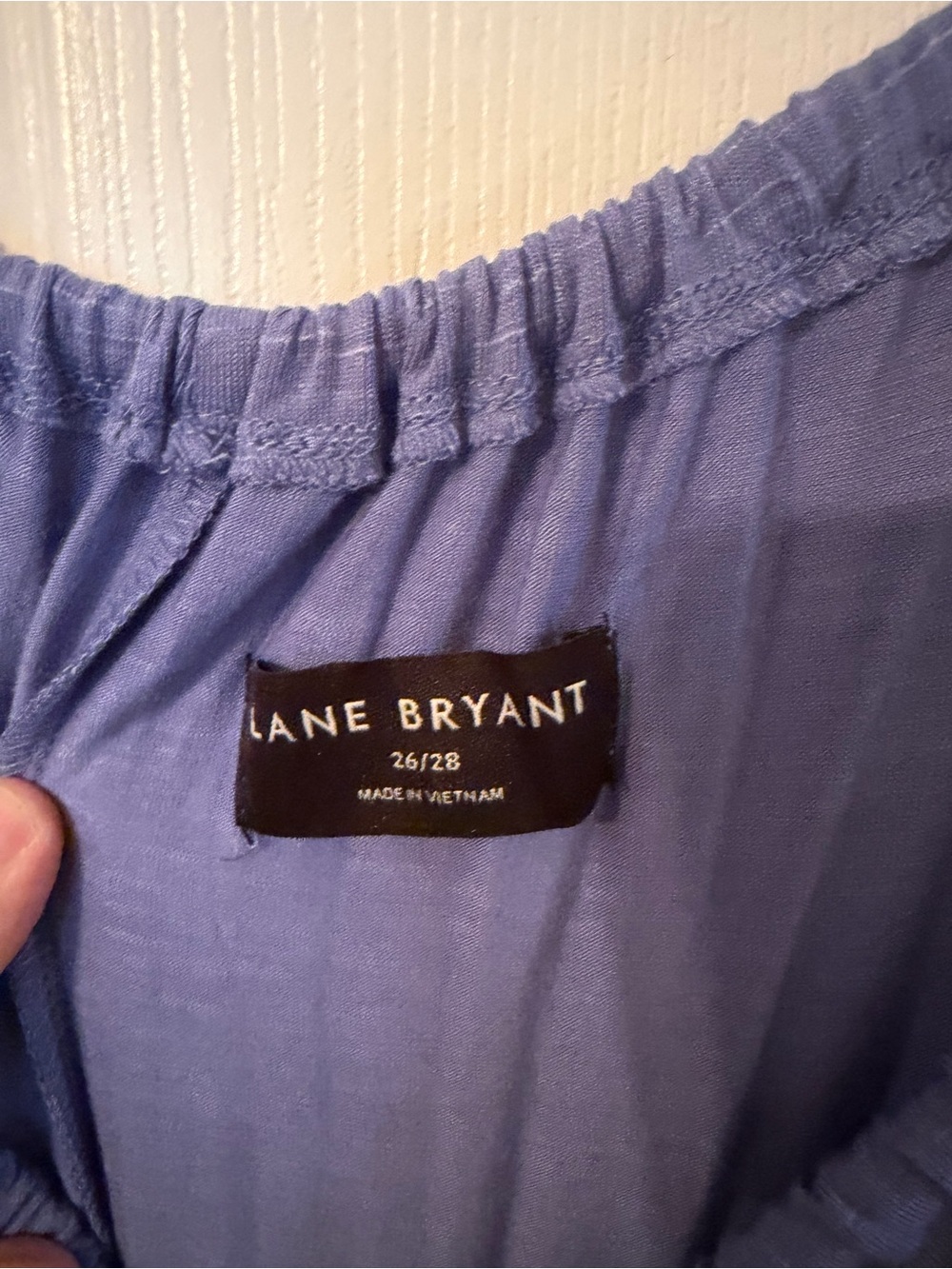 Lane Bryant Lavender-Blue Women's Midi Dress